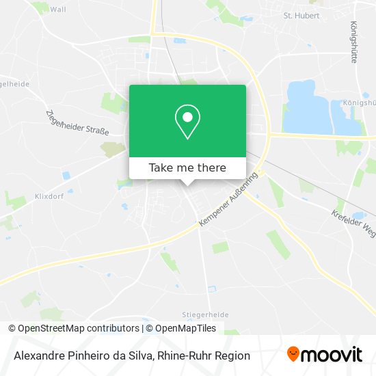 Alexandre Pinheiro da Silva map