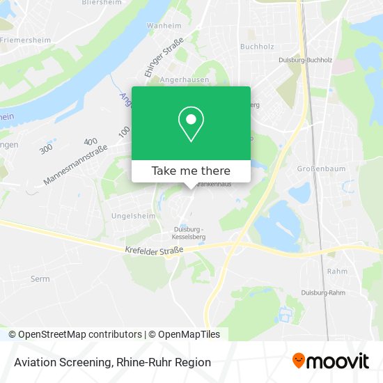 Aviation Screening map