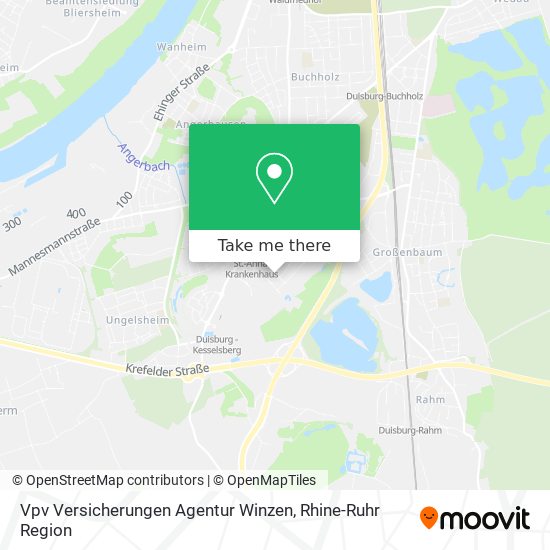 Vpv Versicherungen Agentur Winzen map