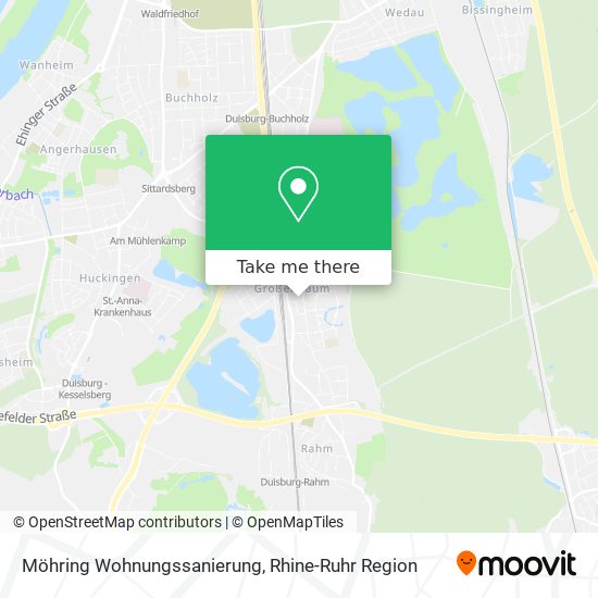 Möhring Wohnungssanierung map