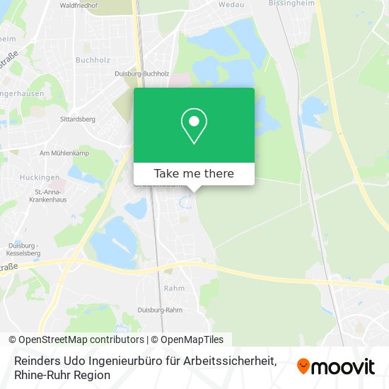 Reinders Udo Ingenieurbüro für Arbeitssicherheit map