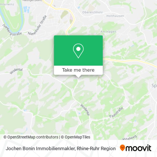 Jochen Bonin Immobilienmakler map