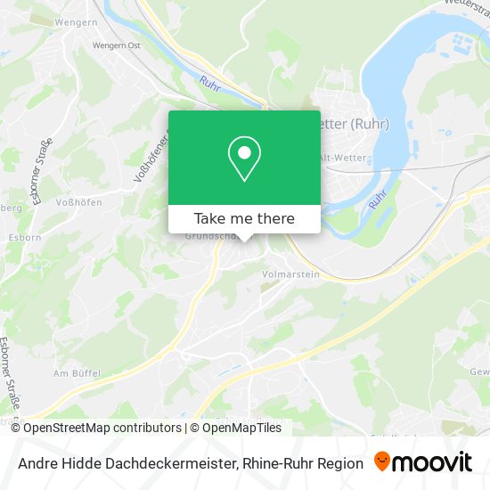 Andre Hidde Dachdeckermeister map