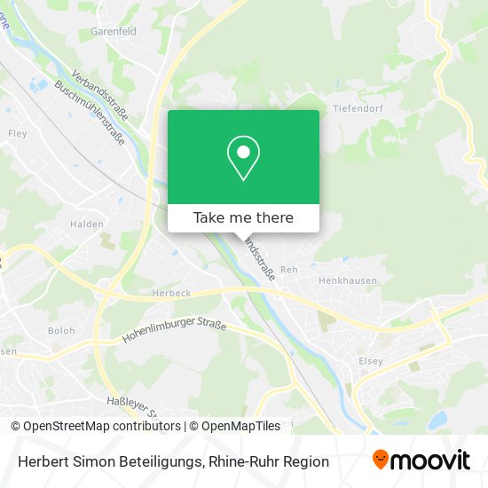Herbert Simon Beteiligungs map