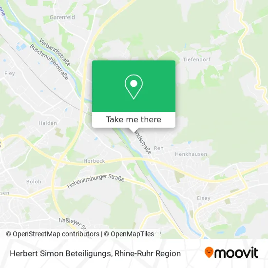 Карта Herbert Simon Beteiligungs