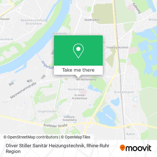 Oliver Stiller Sanitär Heizungstechnik map