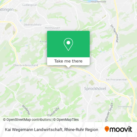 Kai Wegemann Landwirtschaft map