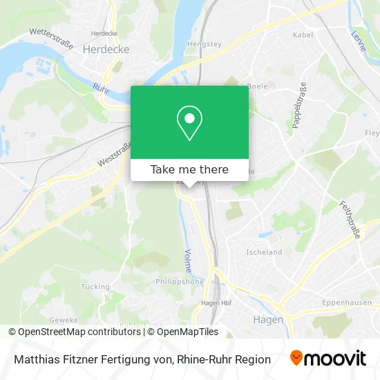 Карта Matthias Fitzner Fertigung von