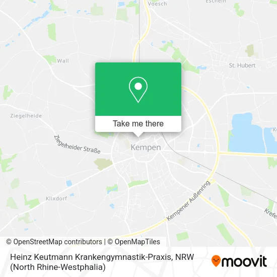 Карта Heinz Keutmann Krankengymnastik-Praxis