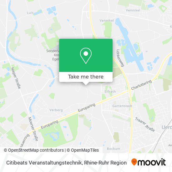 Citibeats Veranstaltungstechnik map