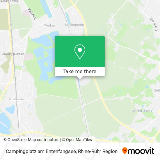 Карта Campingplatz am Entenfangsee