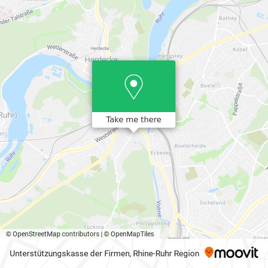 Unterstützungskasse der Firmen map