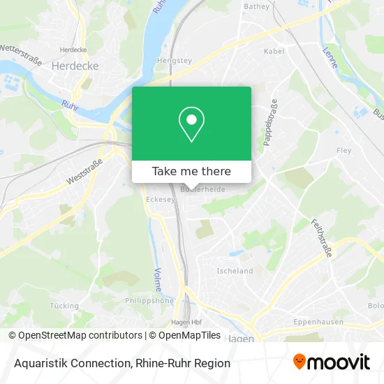 Карта Aquaristik Connection