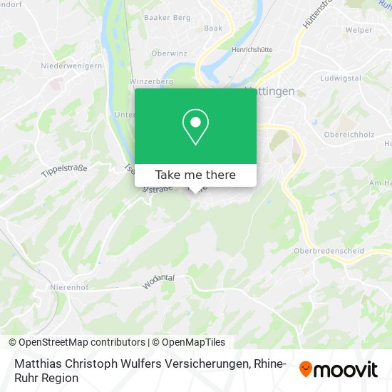 Matthias Christoph Wulfers Versicherungen map