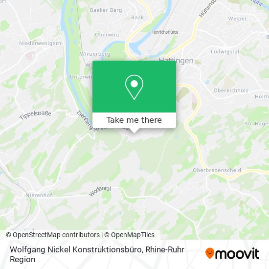 Карта Wolfgang Nickel Konstruktionsbüro