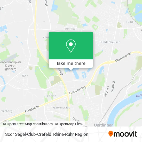 Карта Sccr Segel-Club-Crefeld
