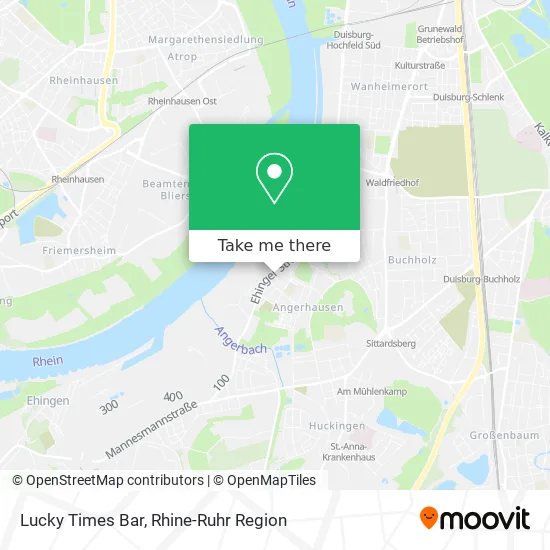Lucky Times Bar map