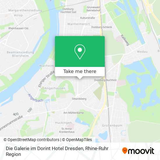 Карта Die Galerie im Dorint Hotel Dresden