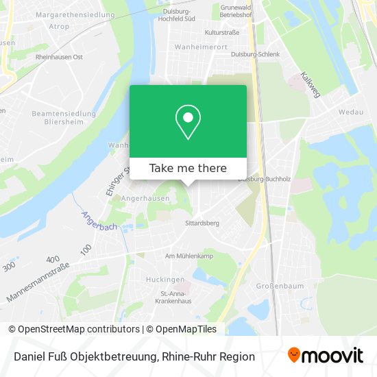 Daniel Fuß Objektbetreuung map