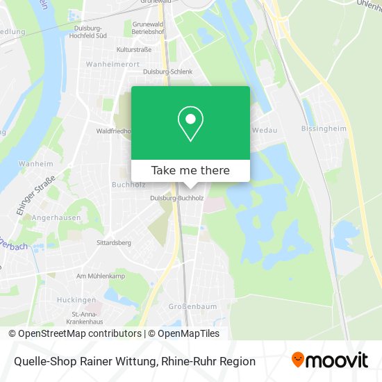 Quelle-Shop Rainer Wittung map