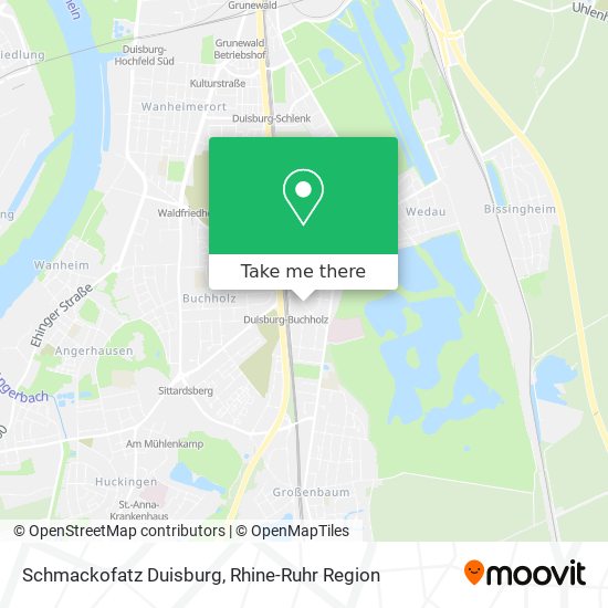 Карта Schmackofatz Duisburg
