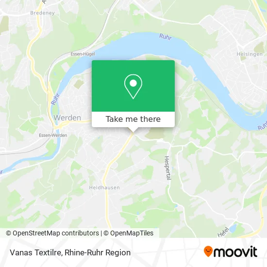 Карта Vanas Textilre