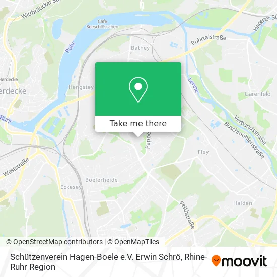 Schützenverein Hagen-Boele e.V. Erwin Schrö map