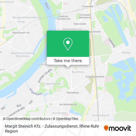 Margit Steinich Kfz. - Zulassungsdienst map