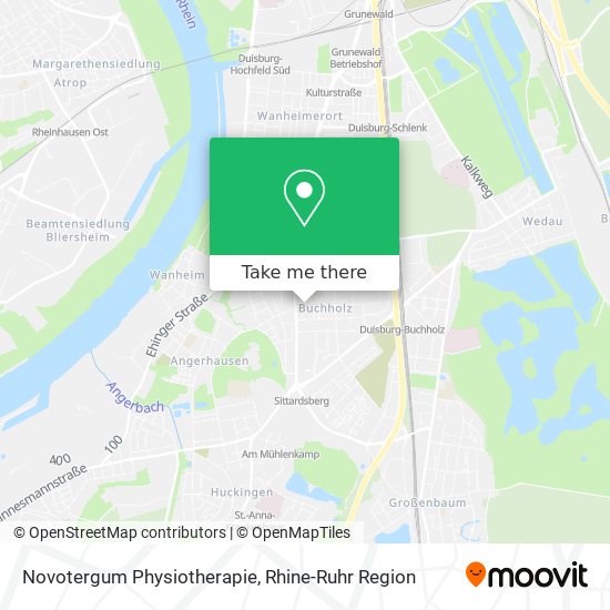 Novotergum Physiotherapie map