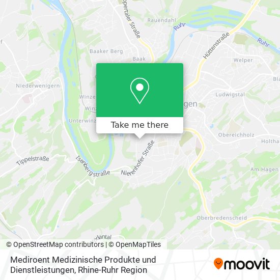 Mediroent Medizinische Produkte und Dienstleistungen map