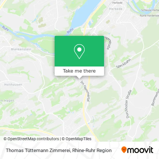 Карта Thomas Tüttemann Zimmerei