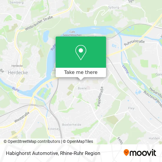 Habighorst Automotive map
