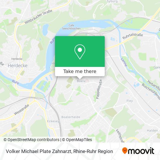 Volker Michael Plate Zahnarzt map
