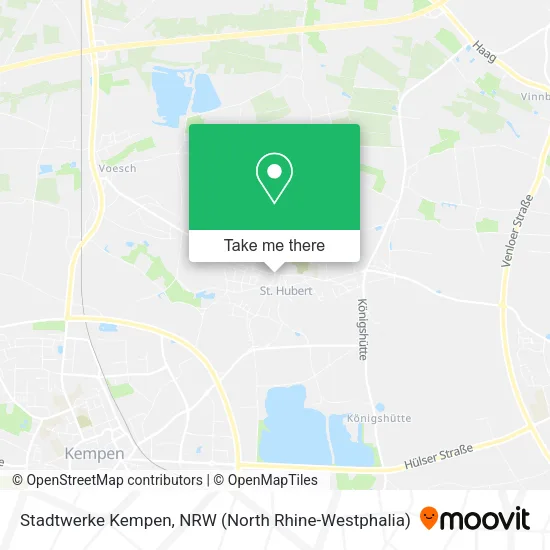 Карта Stadtwerke Kempen