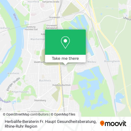 Herbalife-Beraterin Fr. Haupt Gesundheitsberatung map