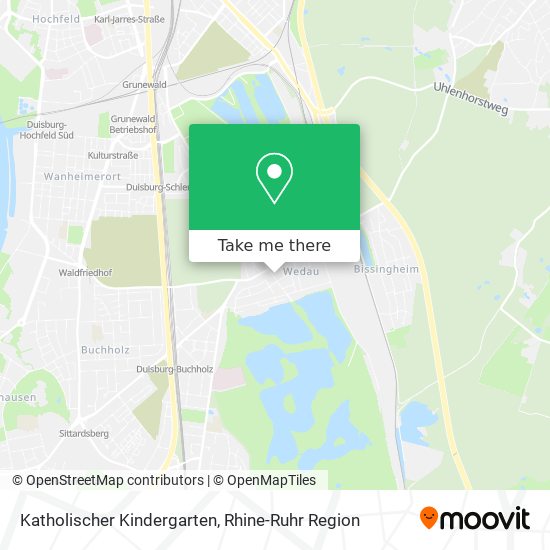 Katholischer Kindergarten map