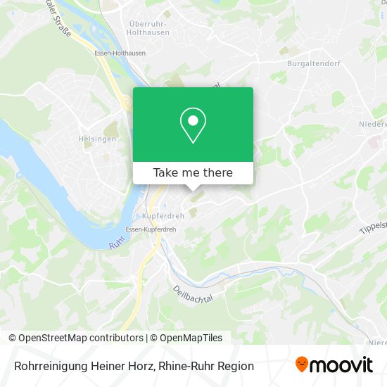 Rohrreinigung Heiner Horz map