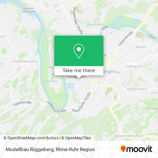 Карта Modellbau Rüggeberg