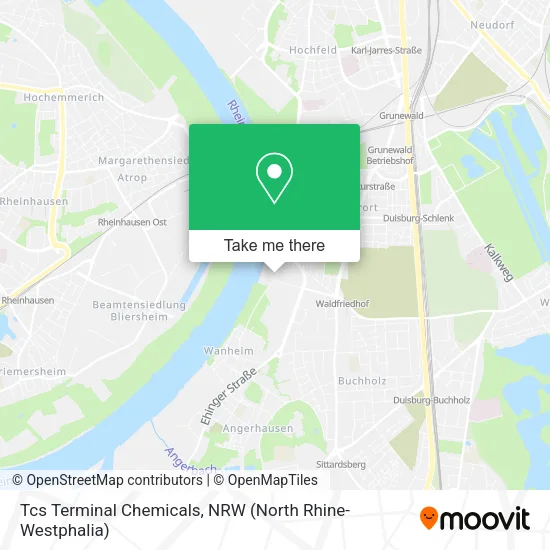 Карта Tcs Terminal Chemicals