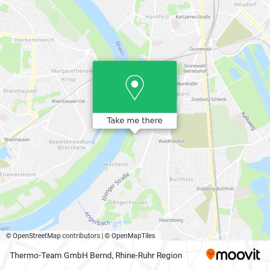 Thermo-Team GmbH Bernd map