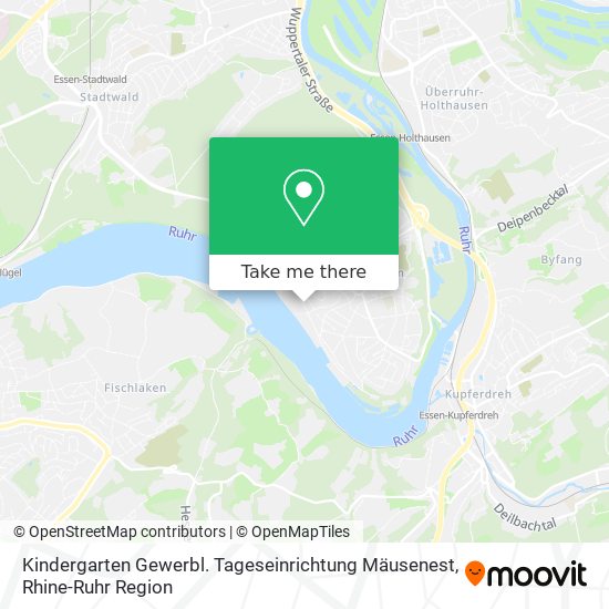 Kindergarten Gewerbl. Tageseinrichtung Mäusenest map