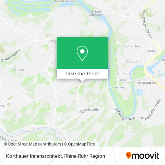 Korthauer Innenarchitekt map