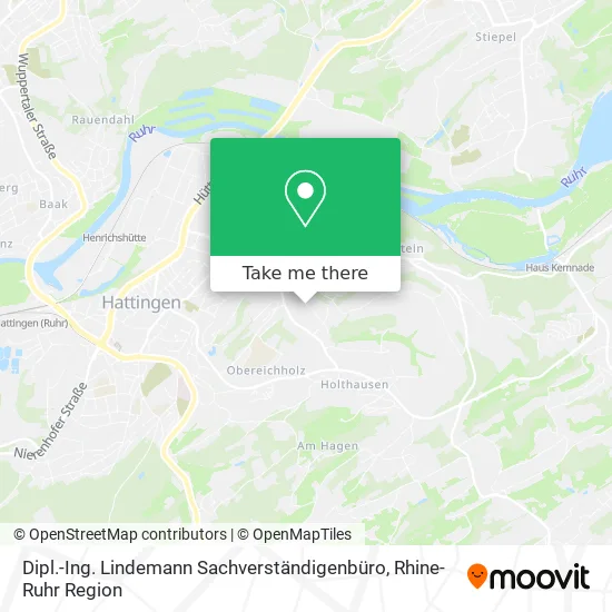 Карта Dipl.-Ing. Lindemann Sachverständigenbüro