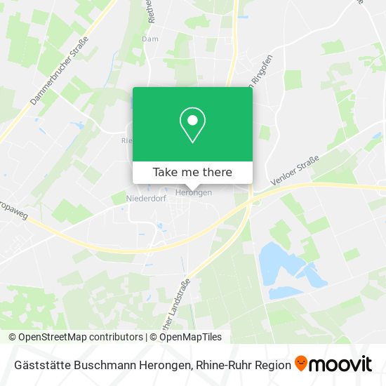 Gäststätte Buschmann Herongen map