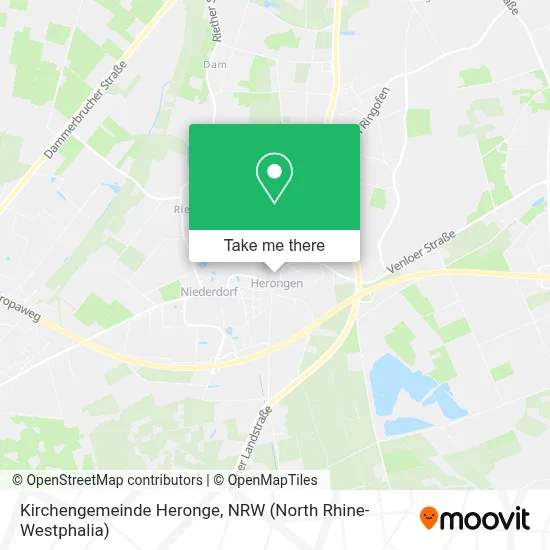 Kirchengemeinde Heronge map