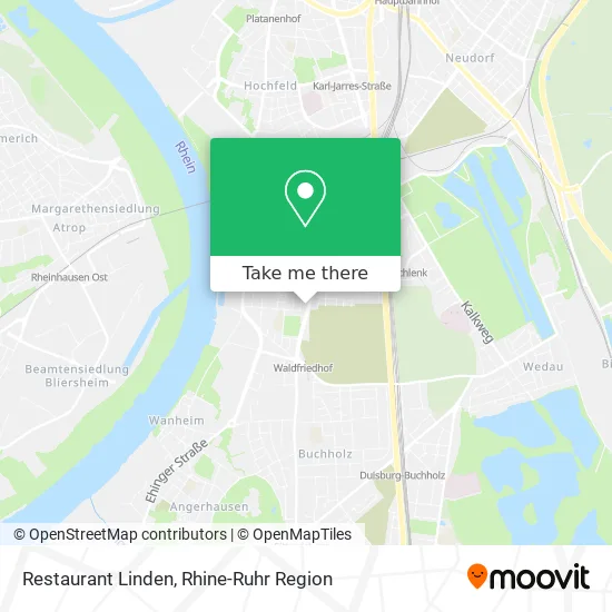 Карта Restaurant Linden