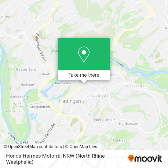 Карта Honda Hermes Motorrä