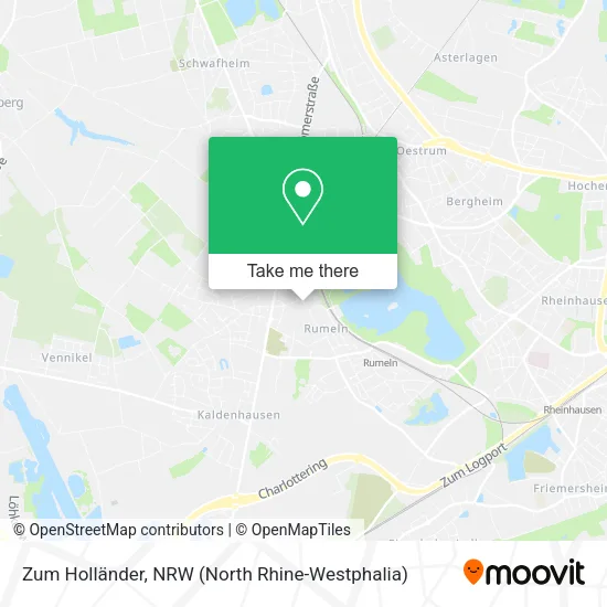 Карта Zum Holländer