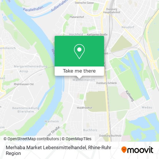 Merhaba Market Lebensmittelhandel map