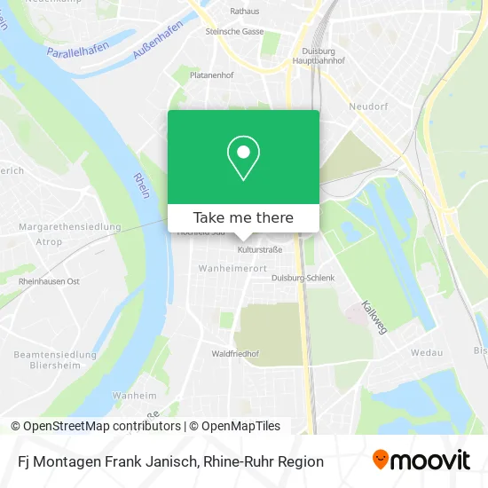 Fj Montagen Frank Janisch map